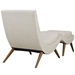 Ramp Upholstered Fabric Lounge Chair Set - Sand - MOD2437