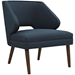 Dock Upholstered Fabric Armchair - Azure - MOD2440