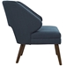 Dock Upholstered Fabric Armchair - Azure - MOD2440