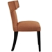 Curve Fabric Dining Chair - Orange - MOD2758