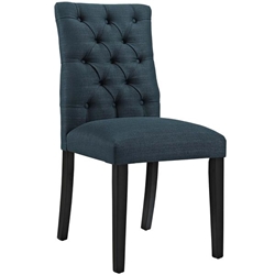 Duchess Fabric Dining Chair - Azure 