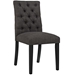 Duchess Fabric Dining Chair - Brown - MOD2791