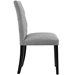 Duchess Fabric Dining Chair - Light Gray - MOD2796
