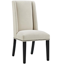 Baron Fabric Dining Chair - Beige 