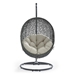 Hide Outdoor Patio Swing Chair With Stand - Gray Beige - MOD2886