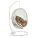 Hide Outdoor Patio Swing Chair With Stand - White Mocha - MOD2897