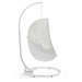 Hide Outdoor Patio Swing Chair With Stand - White - MOD2903