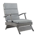 Envisage Chaise Outdoor Patio Wicker Rattan Lounge Chair - Light Gray Gray - MOD2923