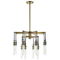 Resolve Antique Brass Ceiling Light Pendant Chandelier - 