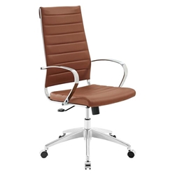 Jive Highback Office Chair - Terracotta Style B 