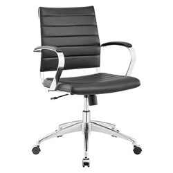 Jive Mid Back Office Chair - Black Style A 