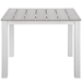 Junction 5 Piece Outdoor Patio Dining Set A - Gray White - MOD3118