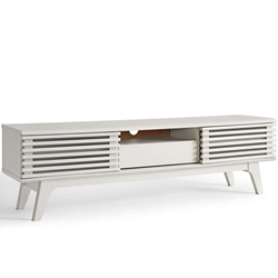 Render 59 Inch TV Stand - White 