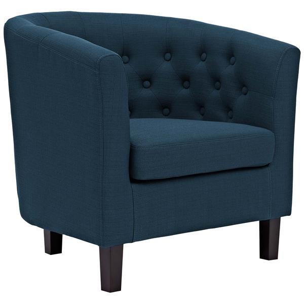 Prospect Upholstered Fabric Armchair - Azure 