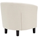 Prospect Upholstered Fabric Armchair - Beige - MOD3388