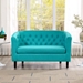 Prospect Upholstered Fabric Loveseat - Pure Water - MOD3544
