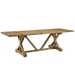 Den Extendable Wood Dining Table - Brown - MOD3608