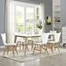 Stratum 71" Dining Table - White - MOD3648