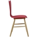 Cascade Wood Dining Chair - Red - MOD3657