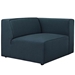 Mingle Fabric Right-Facing Sofa - Blue - MOD3715