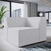 Mingle Corner Sofa - White - MOD3730
