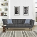 Bestow Upholstered Fabric Sofa - Gray - MOD3740