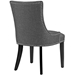Marquis Dining Side Chair Fabric Set of 2 - Gray - MOD3822