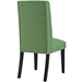 Baron Dining Chair Fabric Set of 2 - Green - MOD3834