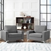 Allure 2 Piece Armchair Set - Gray - MOD4182