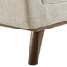 Haven Tufted Button Upholstered Fabric Accent Bench - Beige - MOD4221