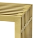 Gridiron Medium Stainless Steel Bench - Gold - MOD4308
