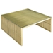 Gridiron Stainless Steel Coffee Table - Gold - MOD4310
