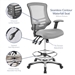 Calibrate Mesh Drafting Chair - Gray - MOD4325