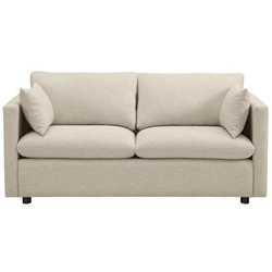 Activate Upholstered Fabric Sofa - Beige 