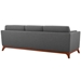 Chance Upholstered Fabric Sofa - Gray - MOD4377