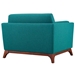 Chance Upholstered Fabric Armchair - Teal - MOD4384