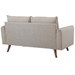 Revive Upholstered Fabric Loveseat - Beige - MOD4430