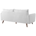 Revive Upholstered Fabric Sofa - White - MOD4440