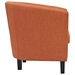 Prospect 2 Piece Upholstered Fabric Loveseat and Armchair Set - Orange - MOD4502