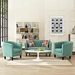 Prospect 3 Piece Upholstered Fabric Loveseat and Armchair Set - Laguna - MOD4510