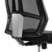 Extol Mesh Drafting Chair - Black - MOD4605