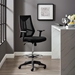 Extol Mesh Drafting Chair - Black - MOD4605