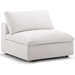 Commix Down Filled Overstuffed Armless Chair - Beige - MOD4685