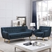 Remark 2 Piece Living Room Set B - Azure - MOD4694