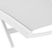 Glimpse Outdoor Patio Mesh Chaise Lounge Chair - White White - MOD4710