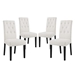 Confer Dining Side Chair Fabric Set of 4 - Beige - MOD4767