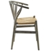Flourish Spindle Wood Dining Side Chair - Gray - MOD4790