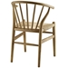 Flourish Spindle Wood Dining Side Chair - Natural - MOD4791