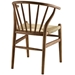 Flourish Spindle Wood Dining Side Chair - Walnut - MOD4792