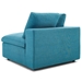 Commix Down Filled Overstuffed 2 Piece Sectional Sofa Set - Teal - MOD4821